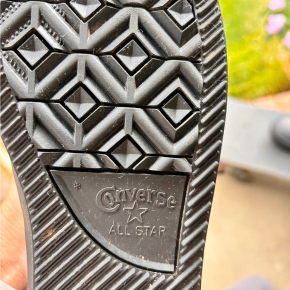 Waterproof Leather lunarlon Chuck Taylor converse All Star Sneakers black quilt - Picture 12 of 14